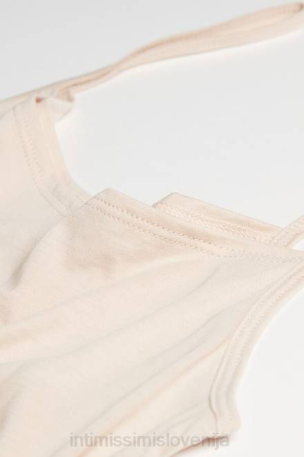 Intimissimi ženske 2280-roza svila oblačila 2R8X1457 bombažni brezrokavnik ultrafresh supima