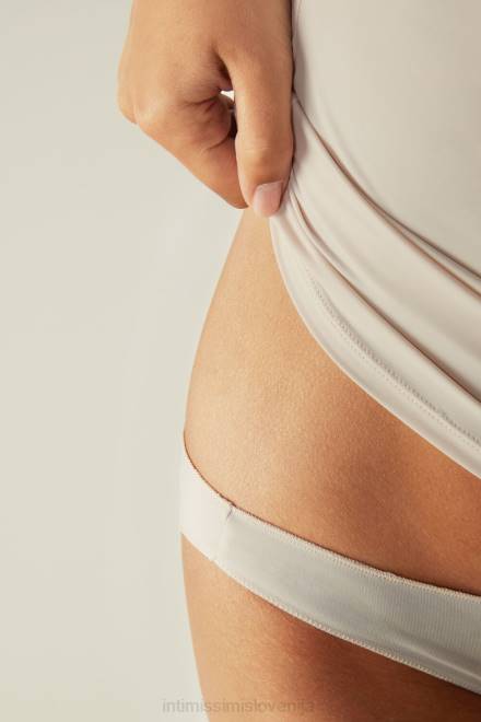 Intimissimi ženske 2280-roza svila oblačila 2R8X1482 lahek zgornji del na naramnice iz mikrovlaken