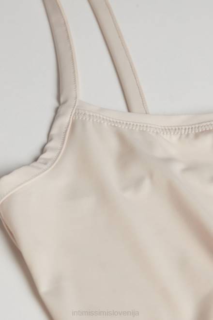 Intimissimi ženske 2280-roza svila oblačila 2R8X1482 lahek zgornji del na naramnice iz mikrovlaken