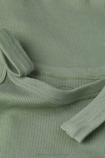 Intimissimi ženske 344j-žalvija zelena oblačila 2R8X1275 top brezrokavnik iz bombaža dirkača Supima