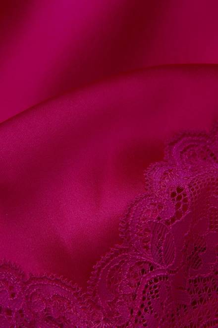 Intimissimi ženske 348j-vijolična orhideja oblačila 2R8X1260 vrh iz čipke in svile