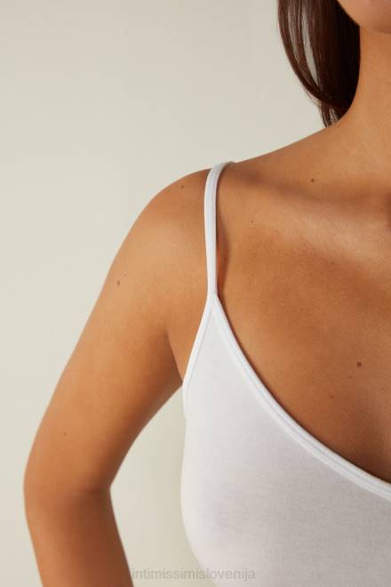 Intimissimi ženske 7478-mlečno bela oblačila 2R8X1470 modalni vrh