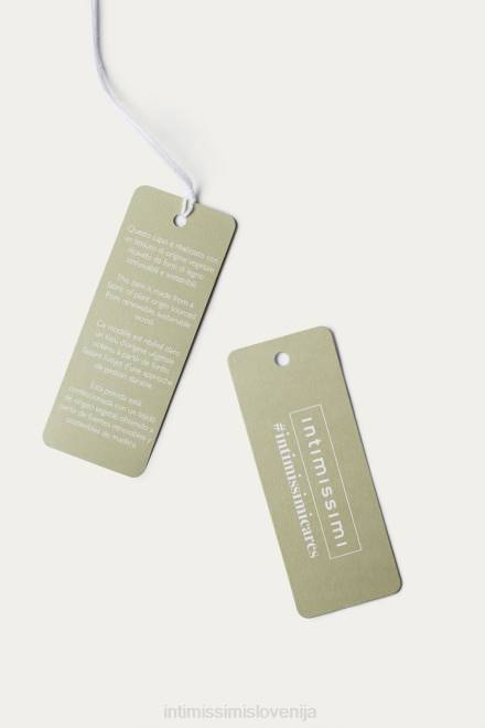 Intimissimi ženske 9887-črna/slonokoščena oblačila 2R8X1402 modalni top s čudovitimi rožami