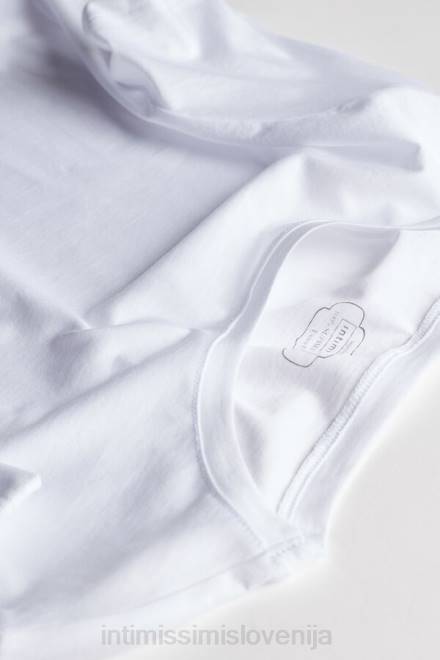 Intimissimi ženske 001-bela oblačila 2R8X1456 majica s kratkimi rokavi iz supima bombaža ultrafresh