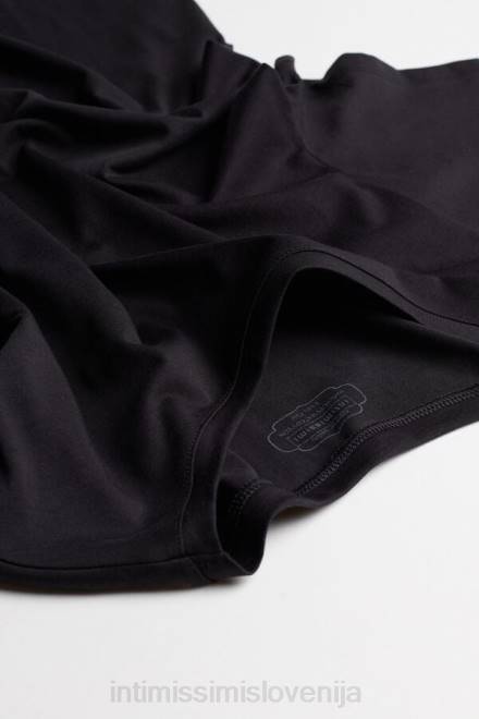 Intimissimi ženske 019-črna oblačila 2R8X1455 majica s kratkimi rokavi iz supima bombaža ultrafresh