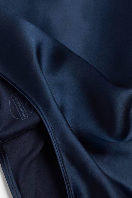 Intimissimi ženske 1467-intenzivno modra oblačila 2R8X1370 svila s kratkimi rokavi in ​​top iz modala